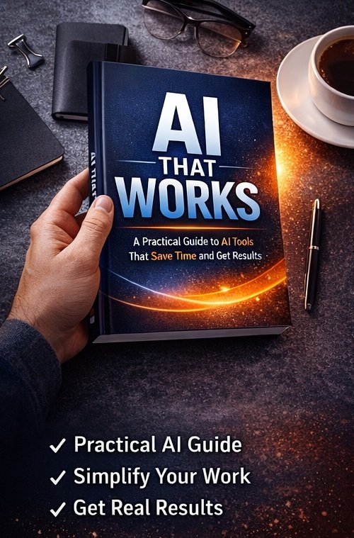 AI That Works: A Practical Guide to AI Tools That Work Better, Save Time, and Get Results